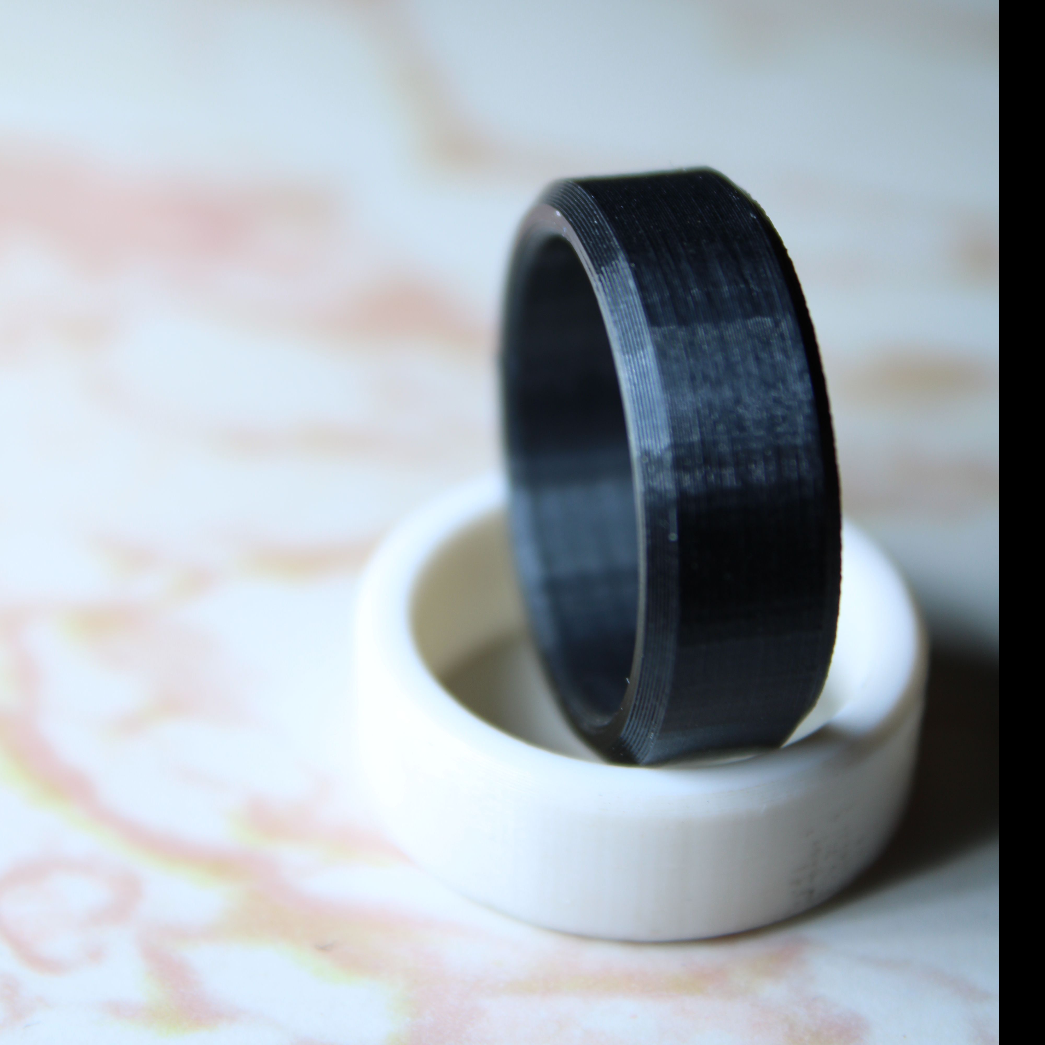 Simple Beveled Ring