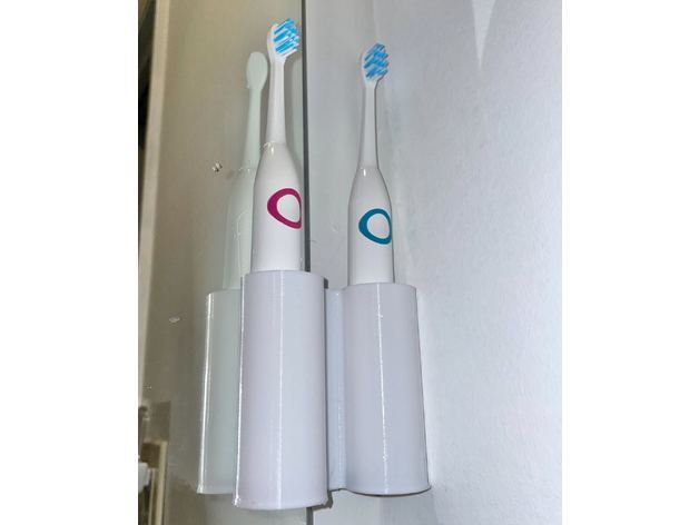 Mirror Mounted Electric Toothbrush Holder (Vase / Spiralize Mode)