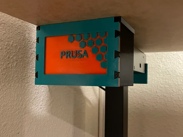 Power supply cover for exterior mounted delta PSU (Ikea Lack MMU V2)