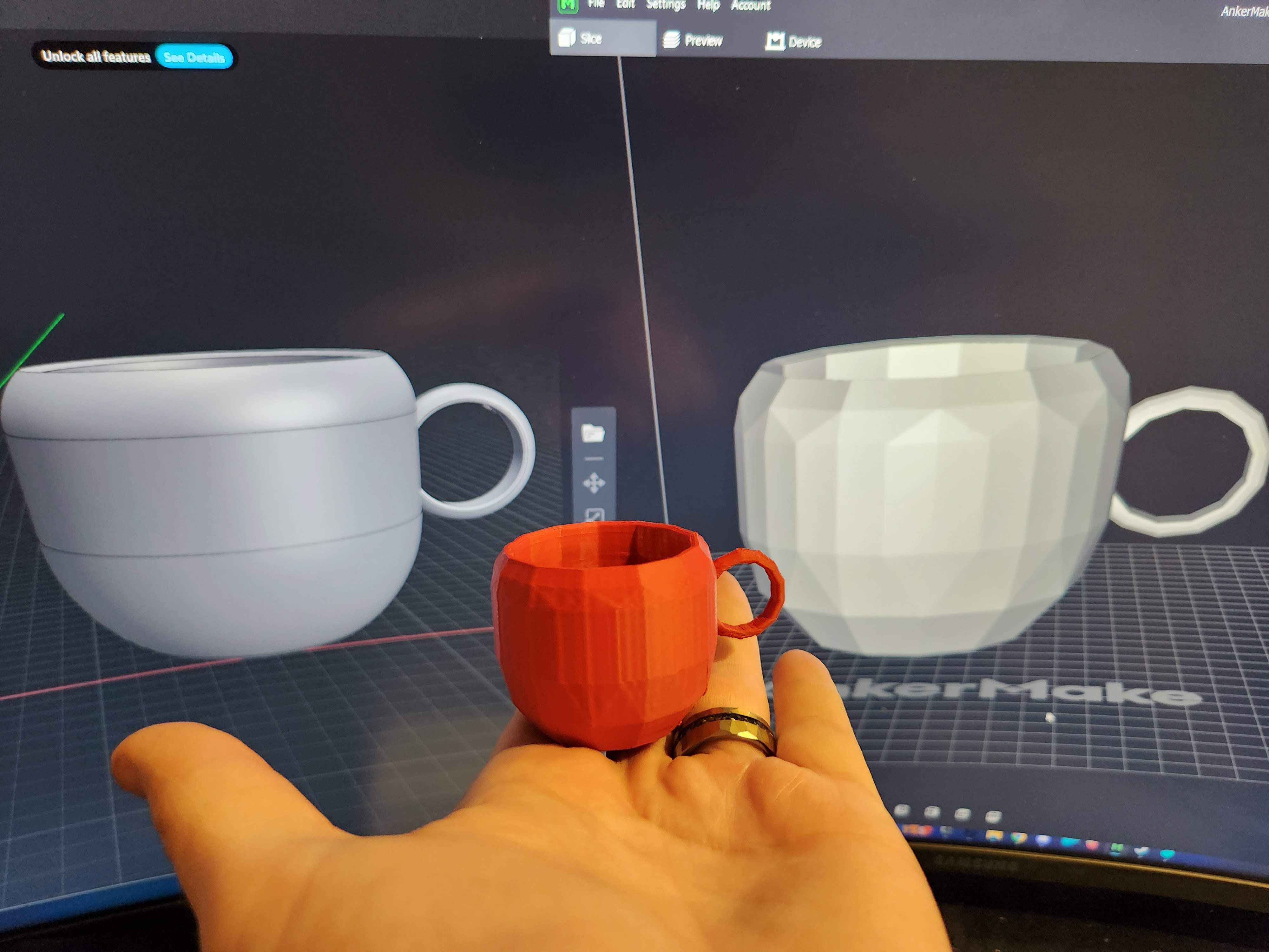 Miniatura 3 do modelo 3D Mini-Mug