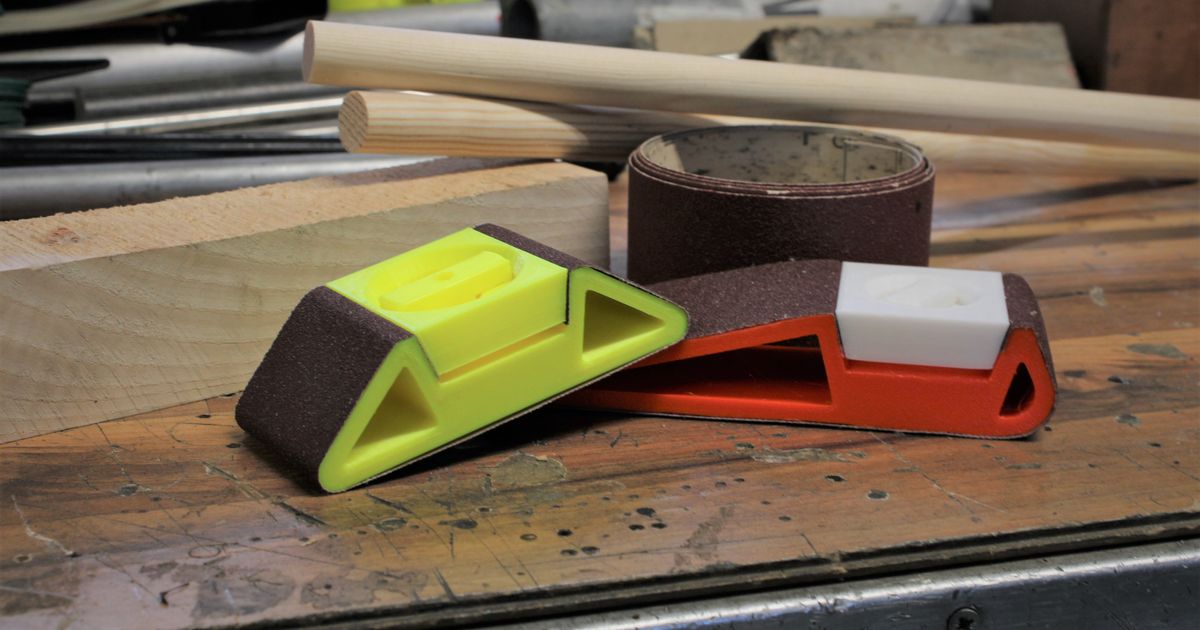 Sanding Wedge V2 by Ralf Hörhager Download free STL model