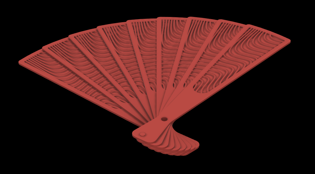 Hand fan (FUN WITH FIDGETING WITH IT) — miniatura 3