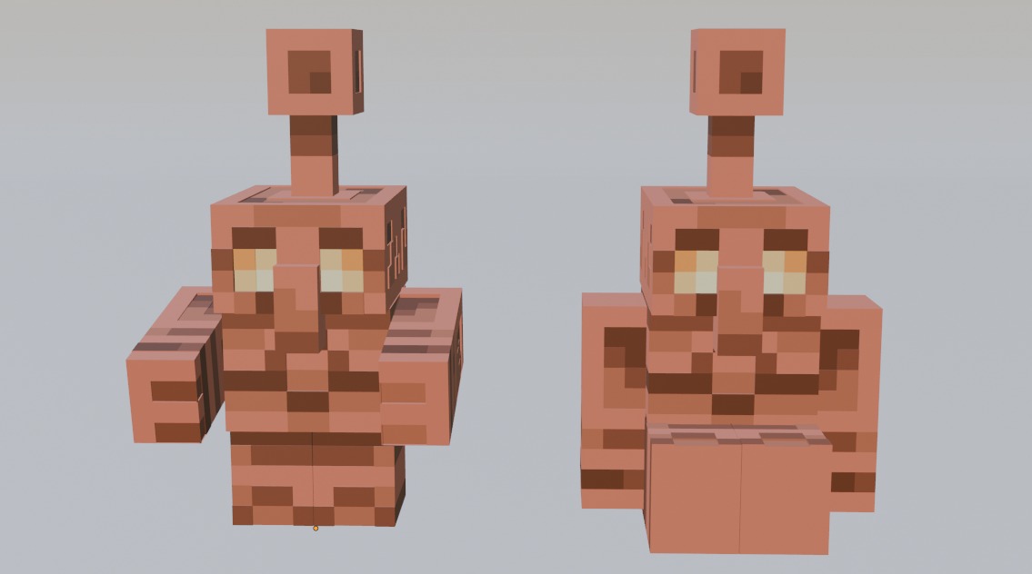 Minecraft Copper Golem — miniatura 3