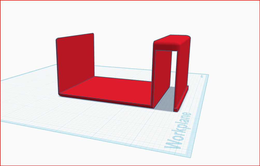 Simple bed phone holder
