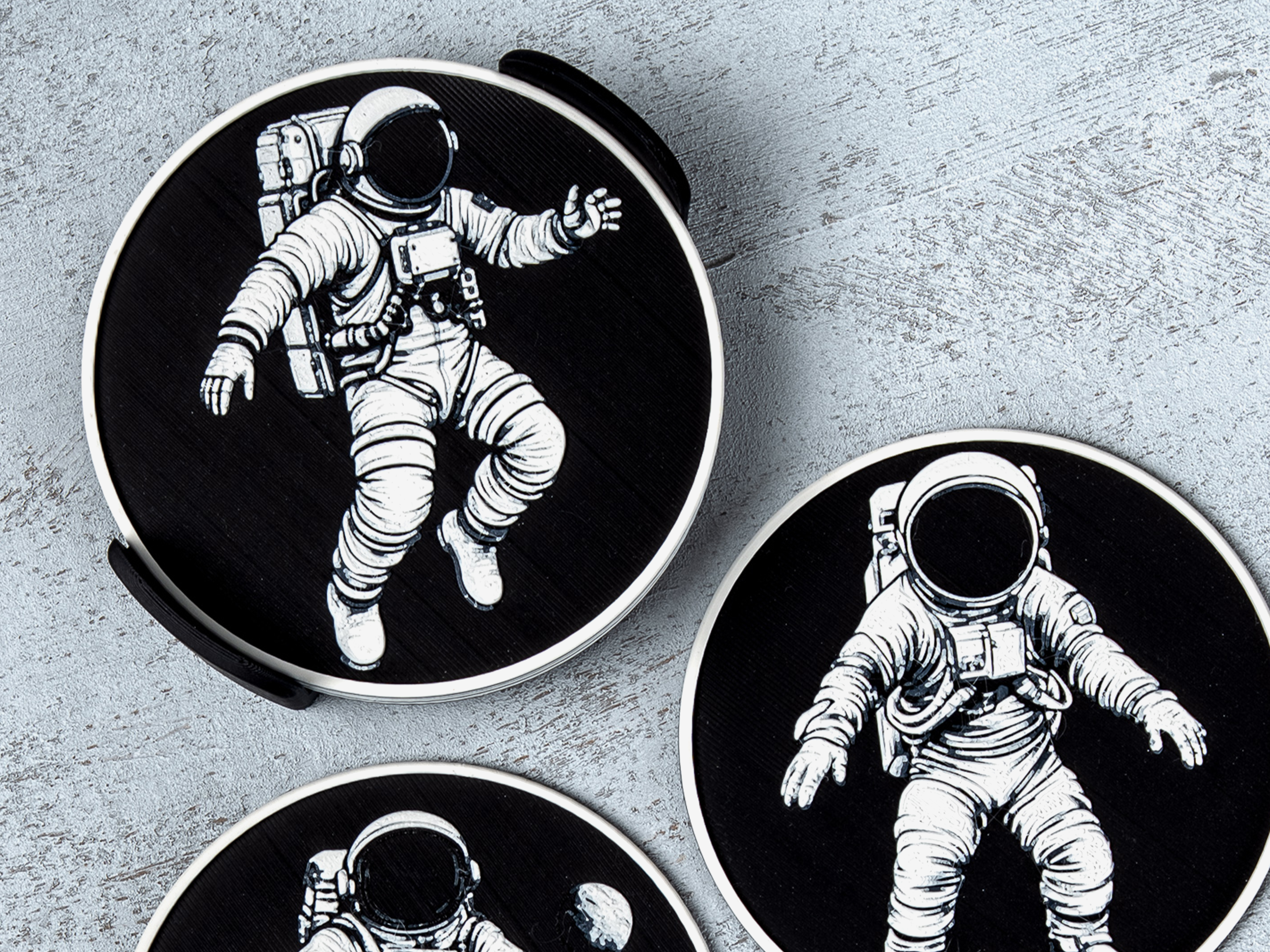 Astronaut Coasters