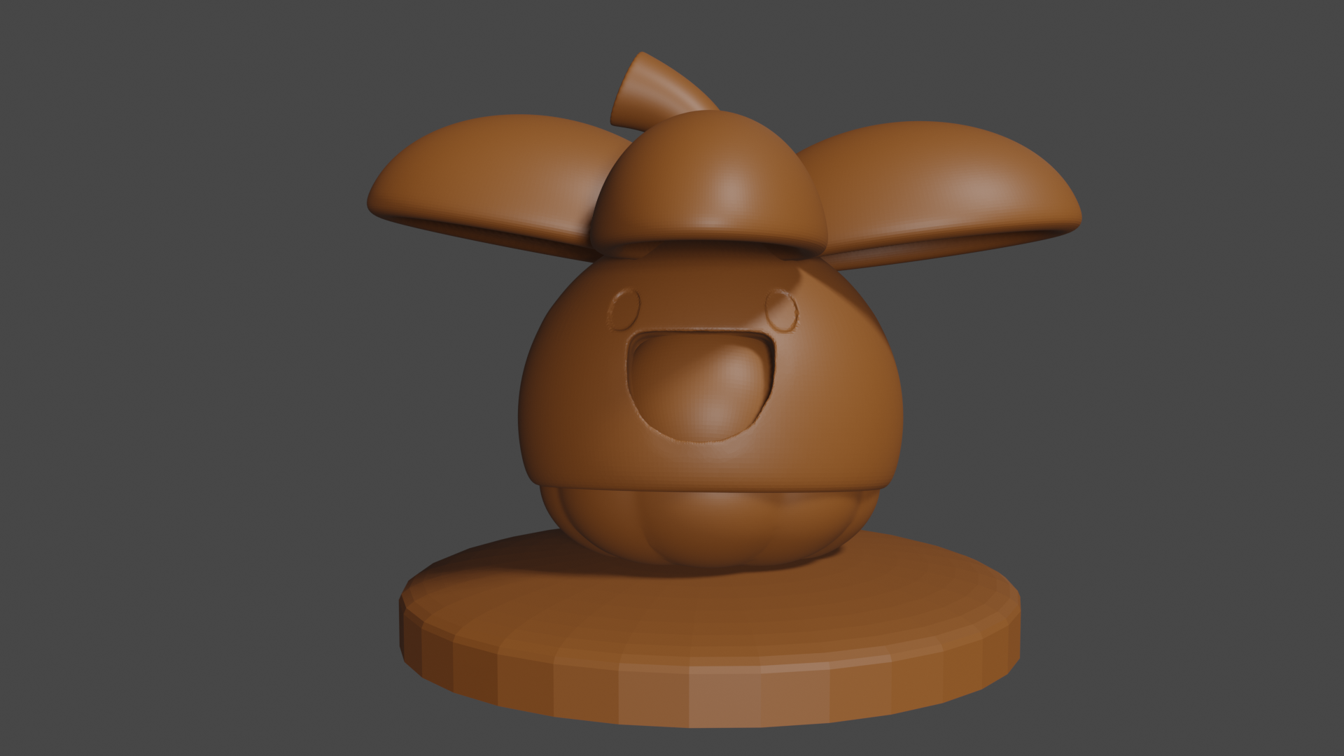 Pokemon inspired, Bounsweet, Tabletop DnD miniature