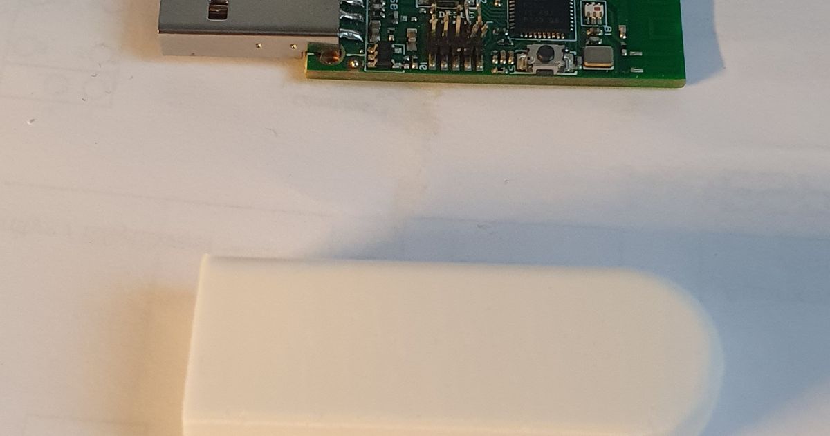 Simple Case for Wireless USB Zigbee CC2531 Module by Janne | Download ...