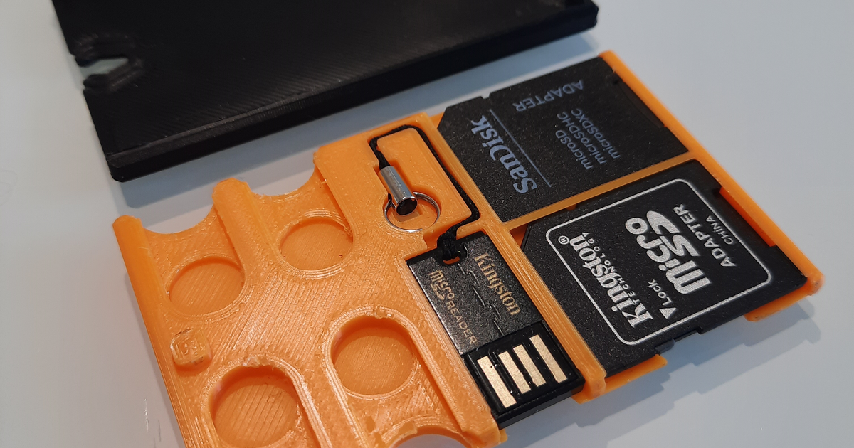 SD/MicroSD card case by mmurase00
