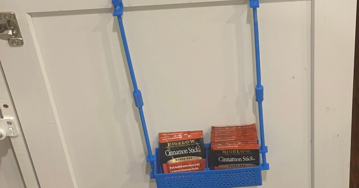 Kitchen Tea Bag Holder by PhDGoSlowAncient Download free STL