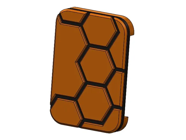 RasPi CSI Connector Box - Hex Pattern Remix