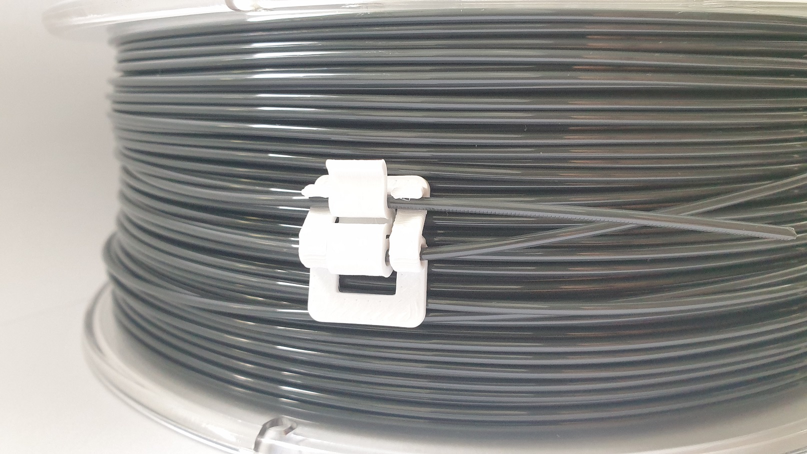 One click filament clip