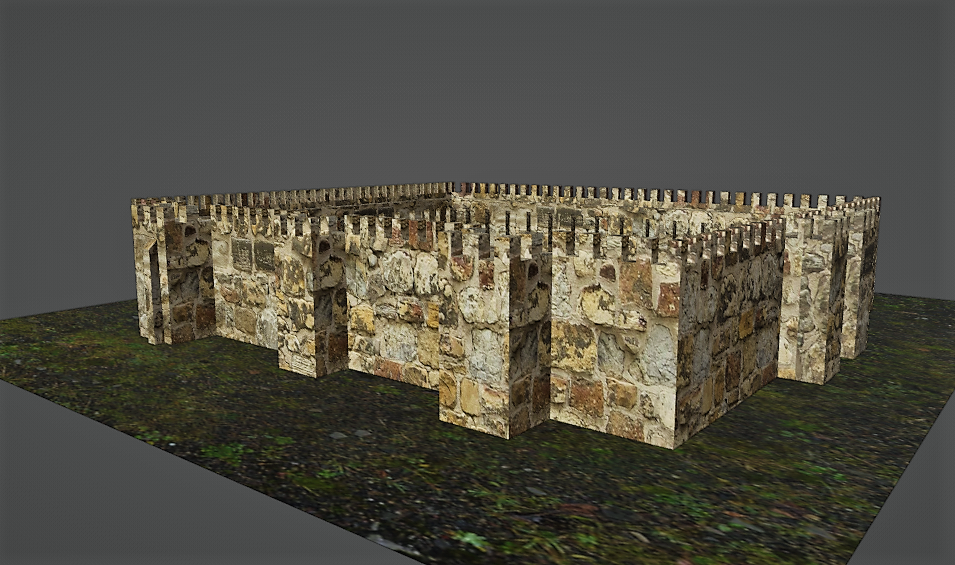Daphni Monastery Walls