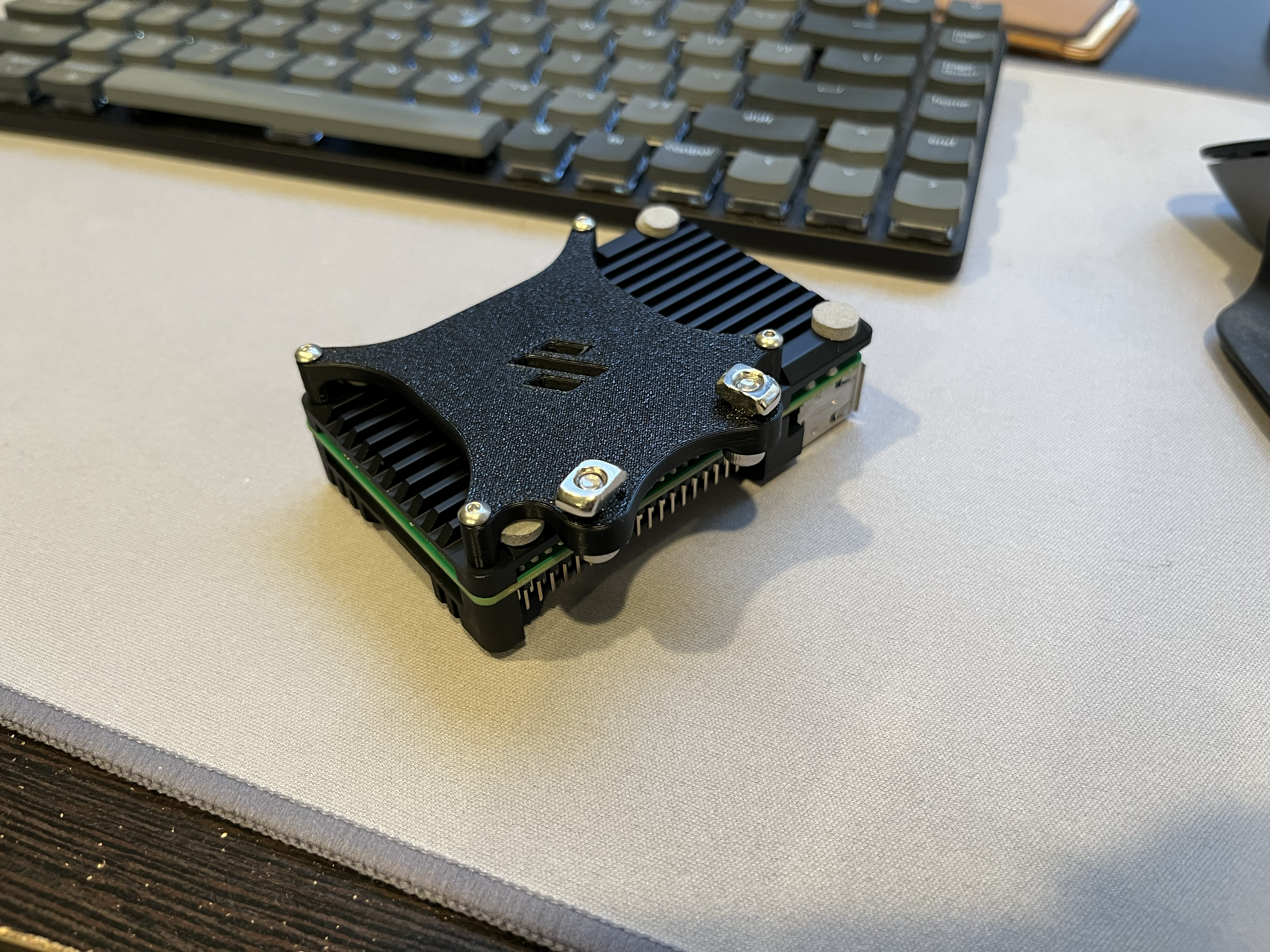 Voron Raspberry Pi bracket for GeeekPi Raspberry Pi 4 Ultra Thin