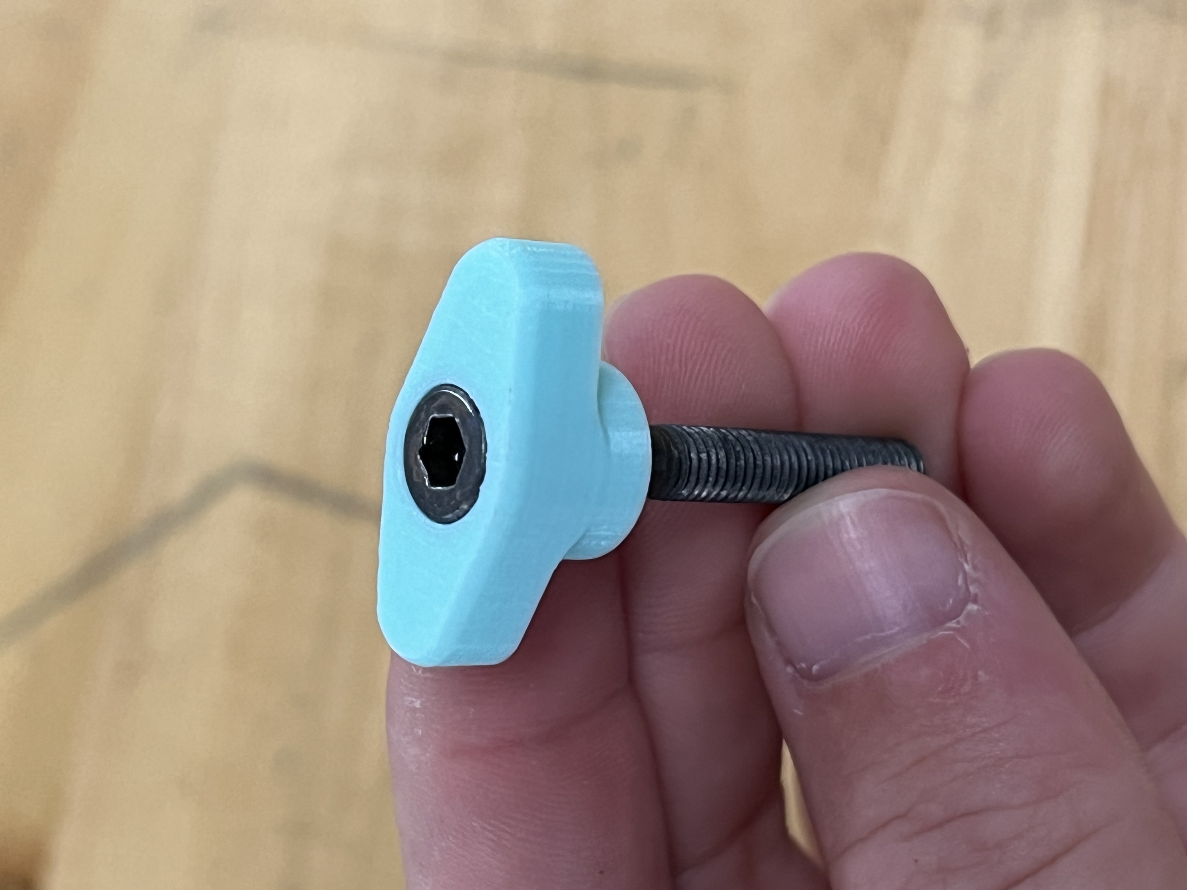 XCarve Hold Down Knob by Grant Download free STL model