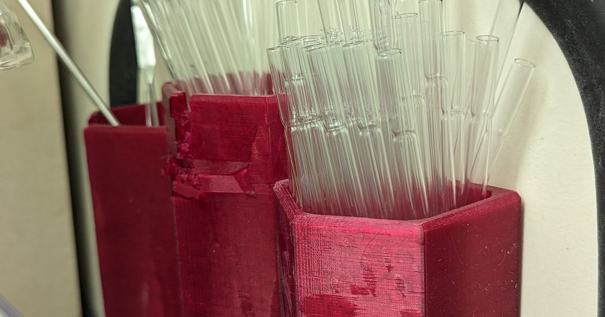 Pipette Holder (Free Standing and Wall Versions) by KC Ortiz Download