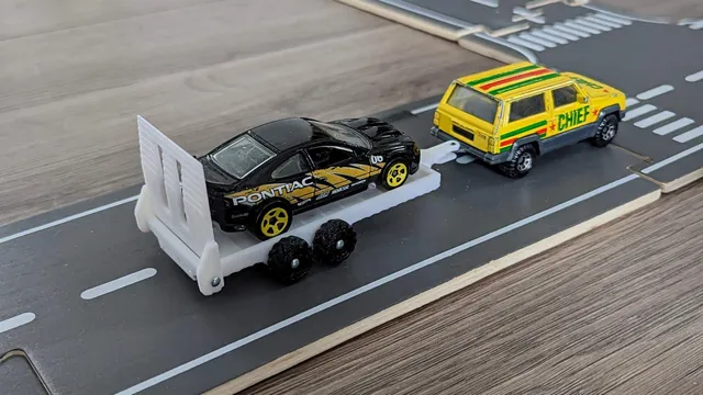 Hot Wheels Matchbox 1:64 Trailer (hitch with tongue)