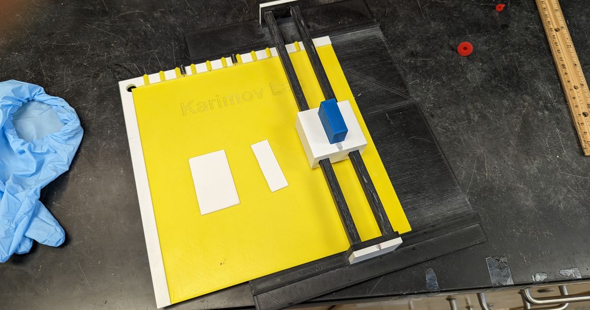 TLC Plate Cutter (Edit of NineInchPlate Model) by KC Ortiz Download