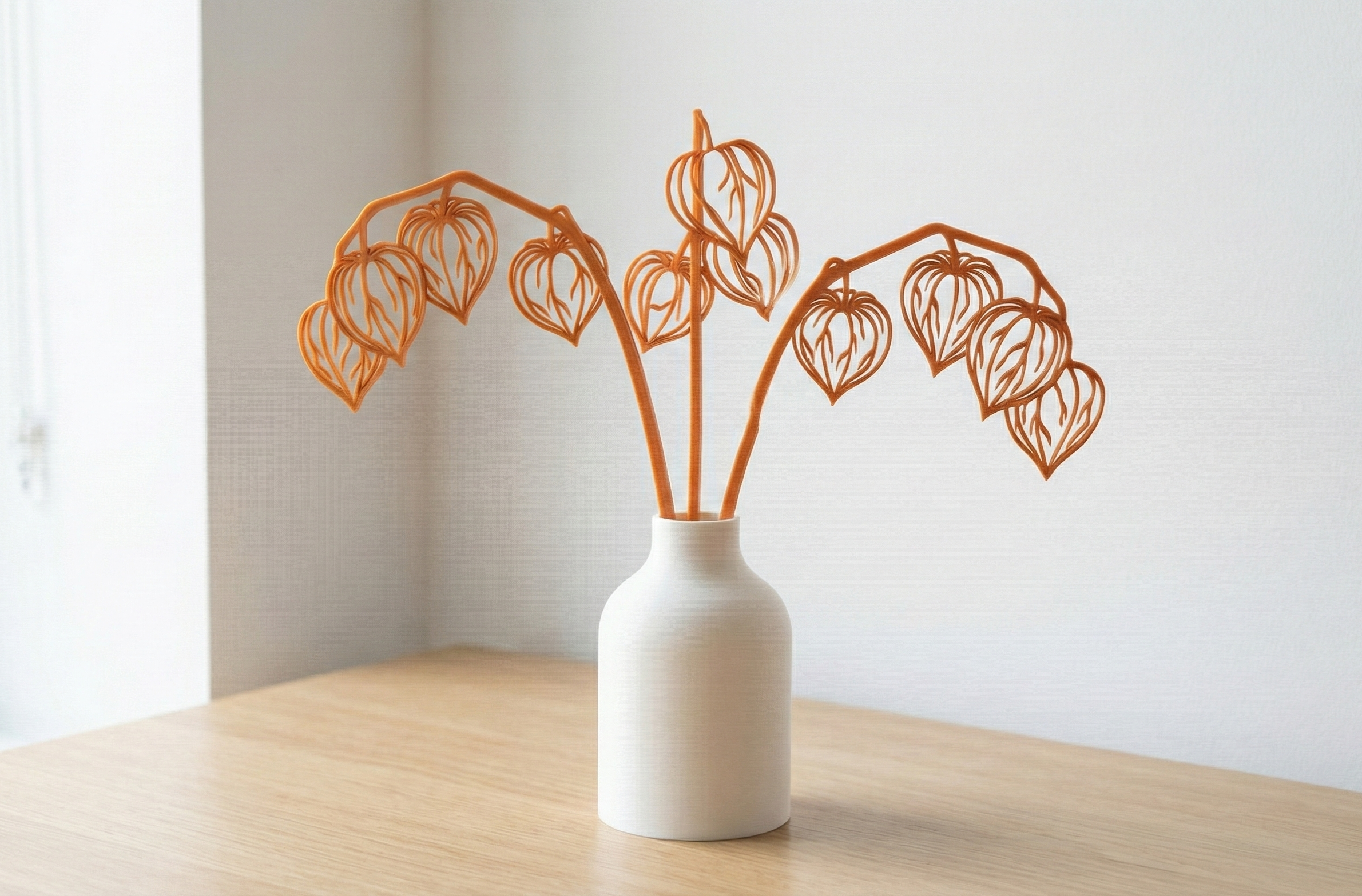 Winter Cherry - Botanical Vase Decor