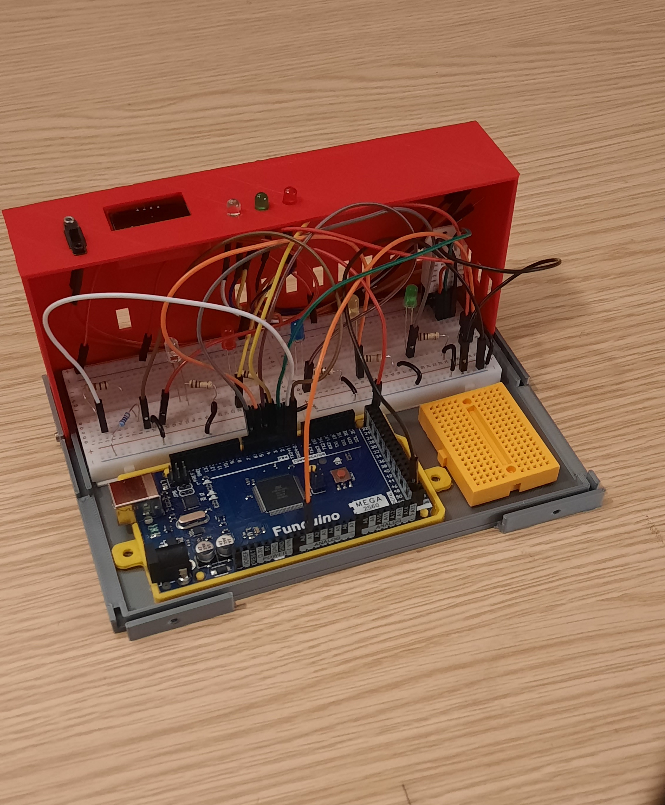 Housing for breadboard experimental board