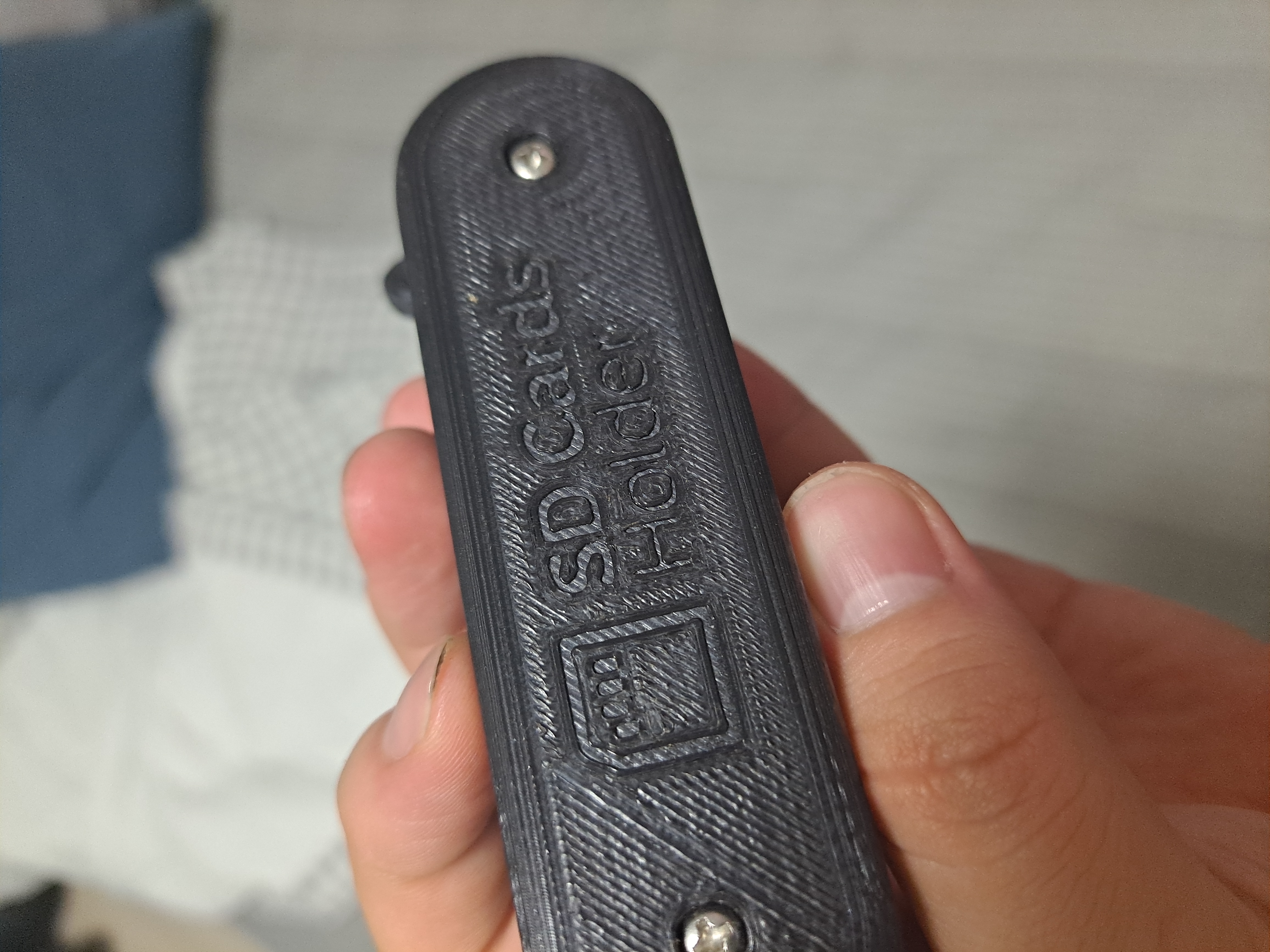 SD Pictogram Top for Swiss Army Style SD Holder