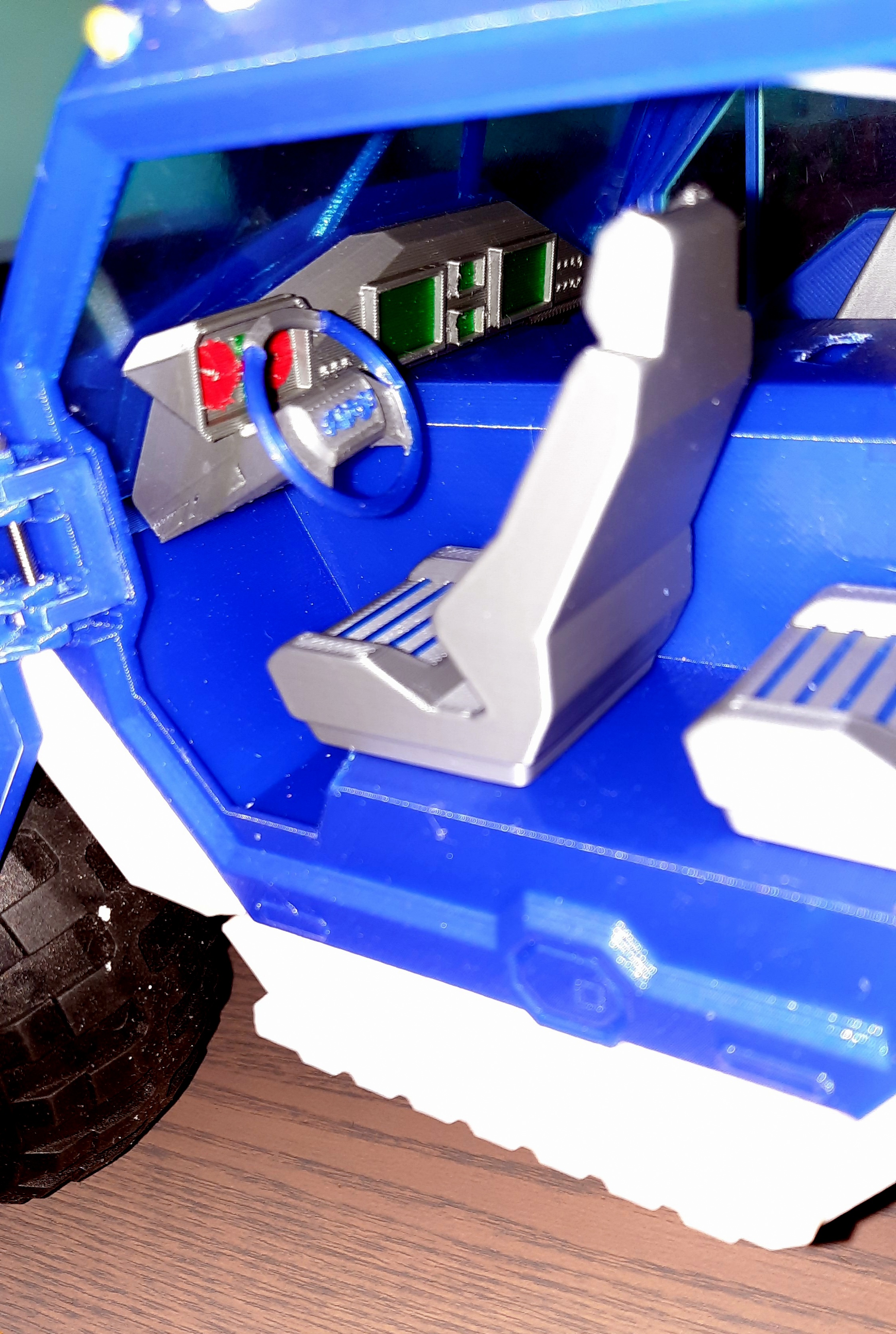 Improved dashboard for 3D Sets Mini Rescuer