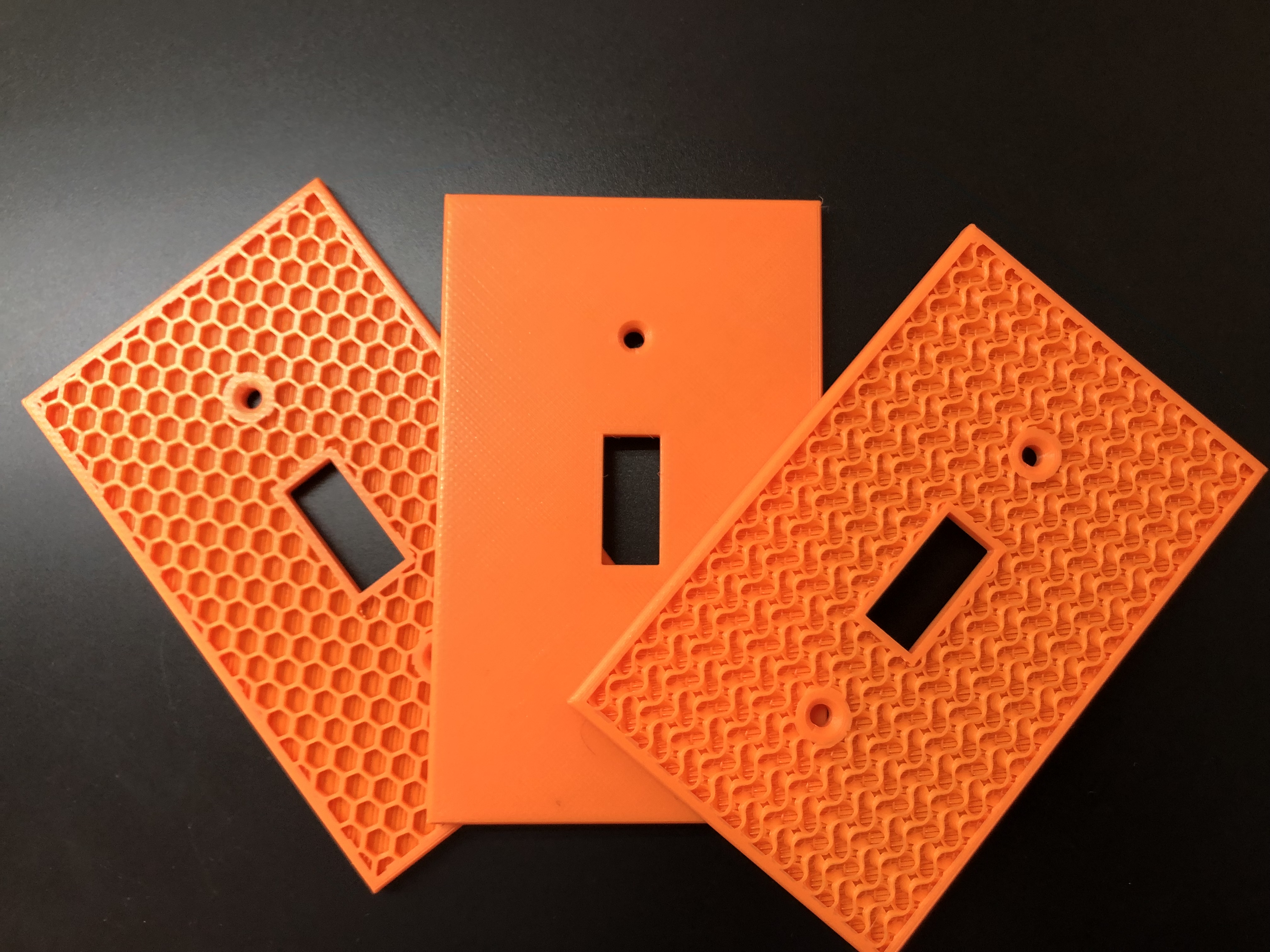 Light switch plate/cover