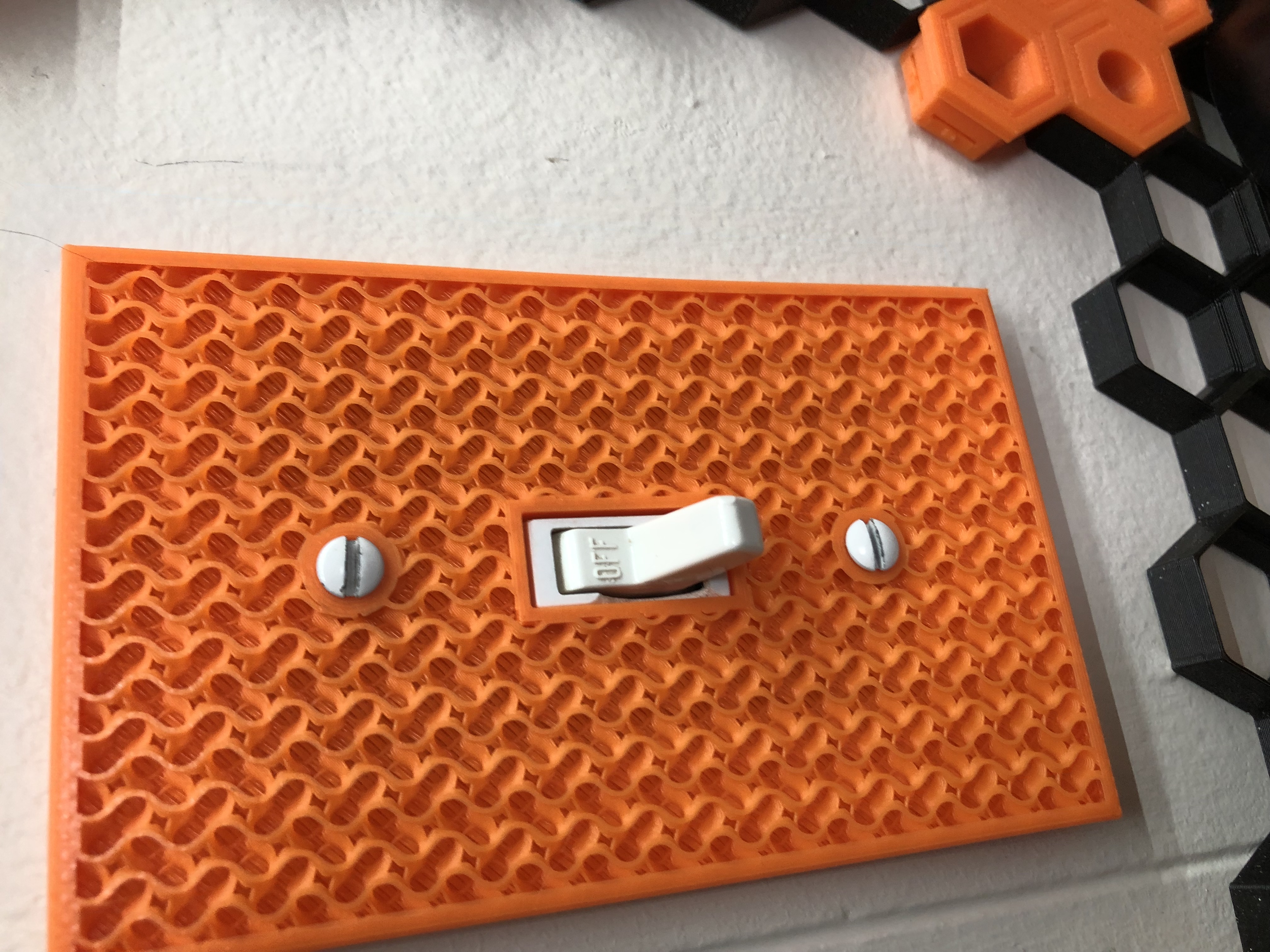 Miniatura 4 do modelo 3D Light switch plate/cover