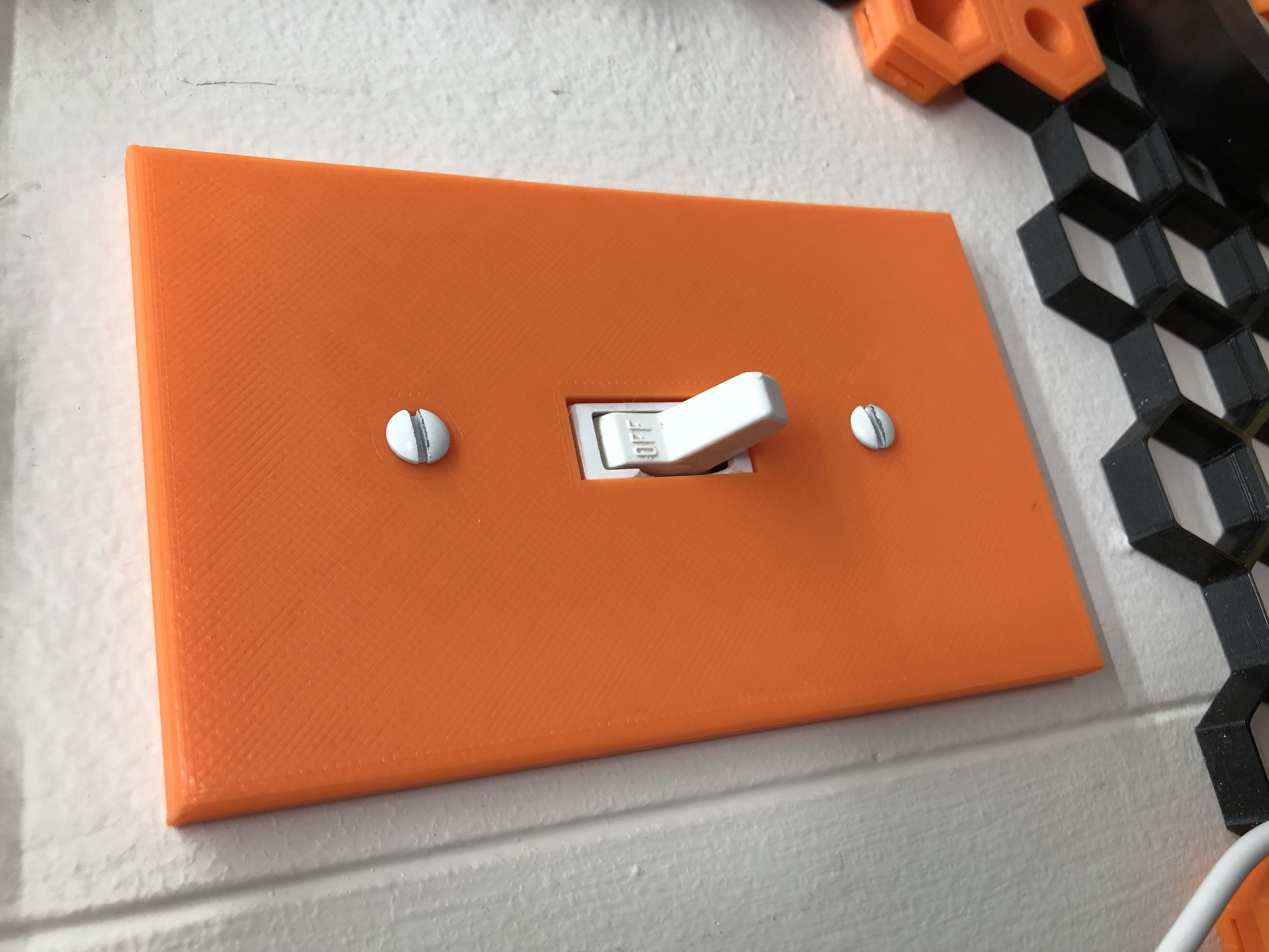 Miniatura 2 do modelo 3D Light switch plate/cover