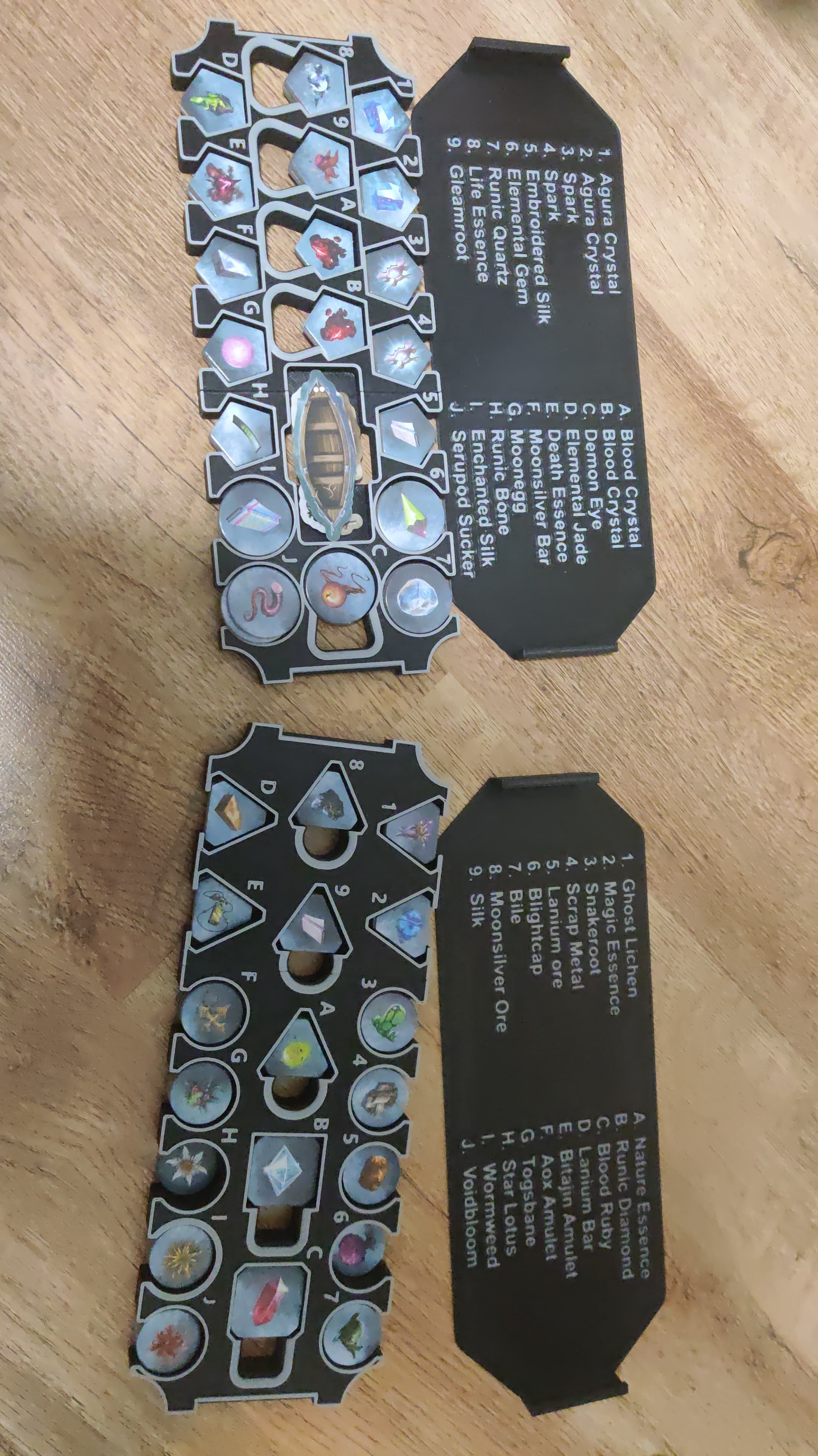 Agemonia Token Tray Lids (smaller print bed, no MMU)