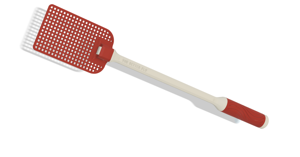 fly swatter 'You Better Fly' by pasq Download free STL model