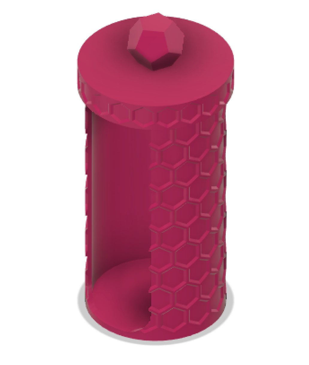 Honeycombed Makeup Pad Dispenser