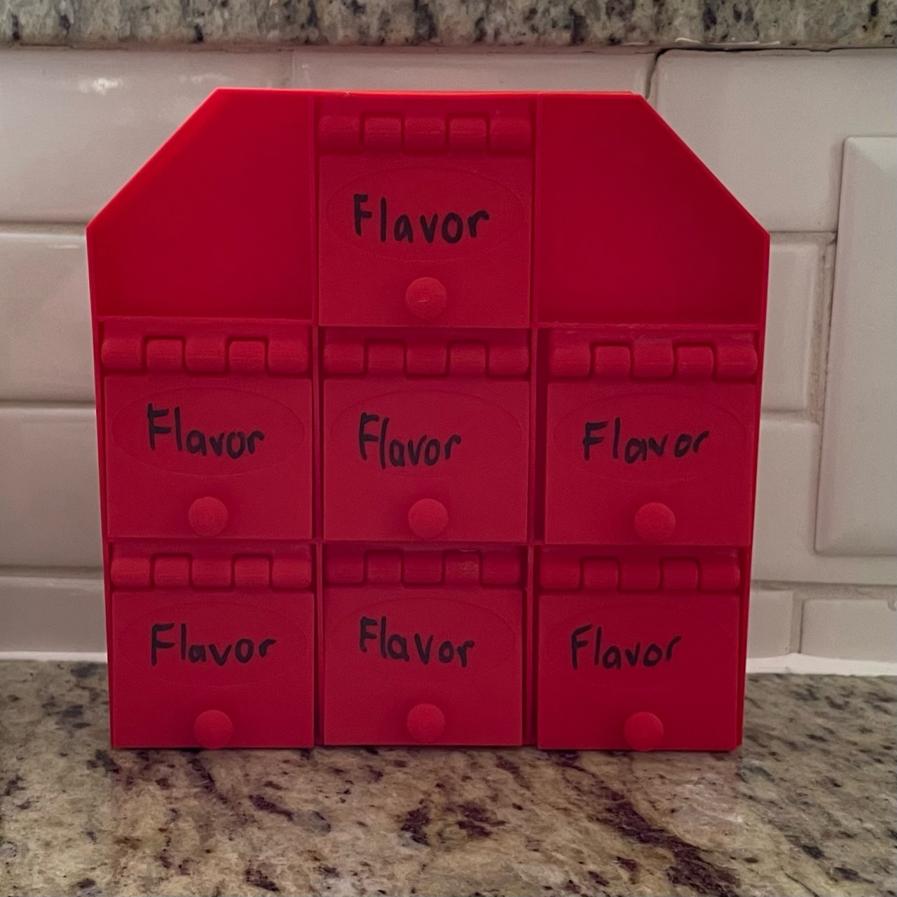 Tea Bag Storage Cabinet