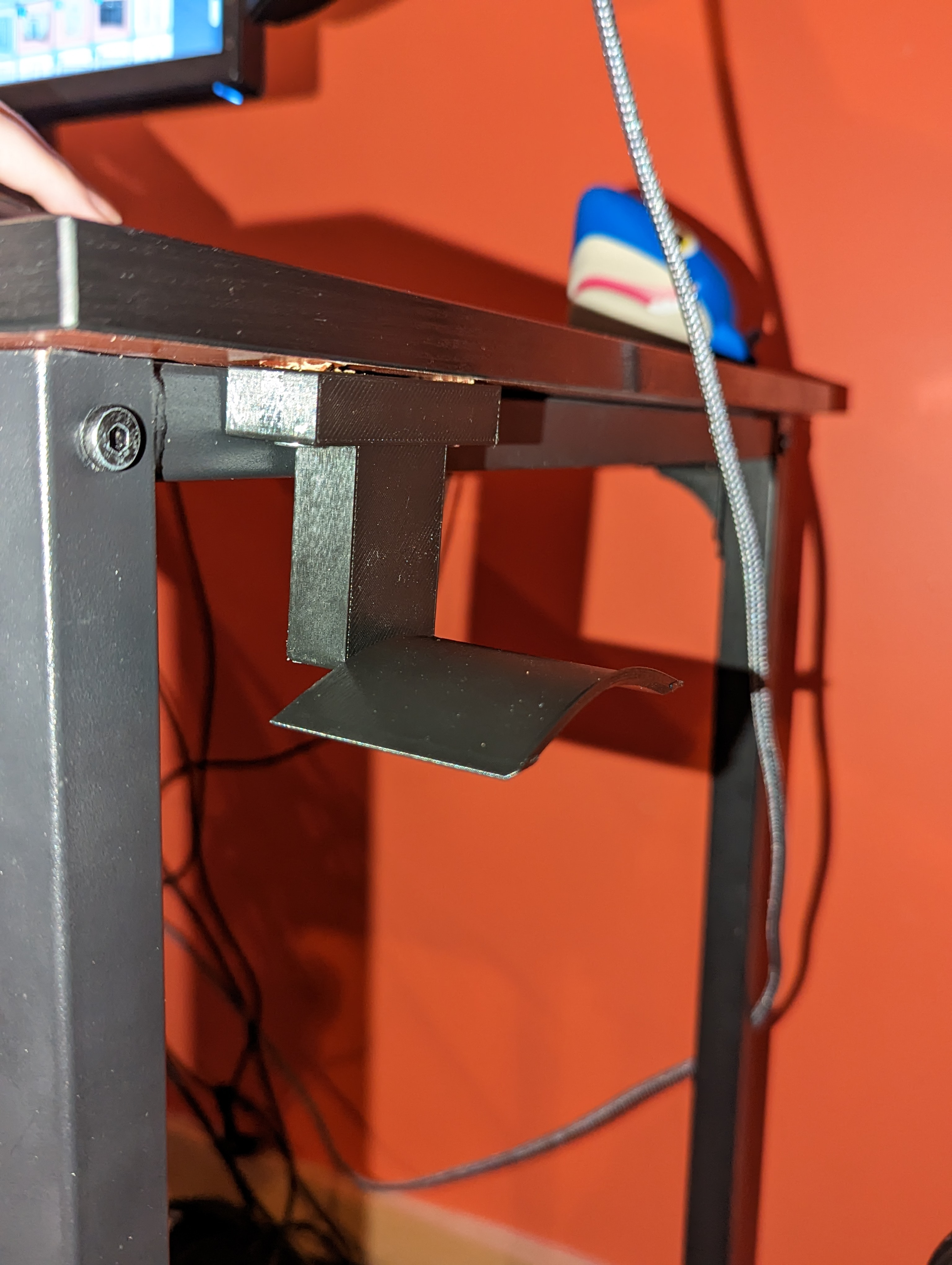 Under Desk Headphone Holder