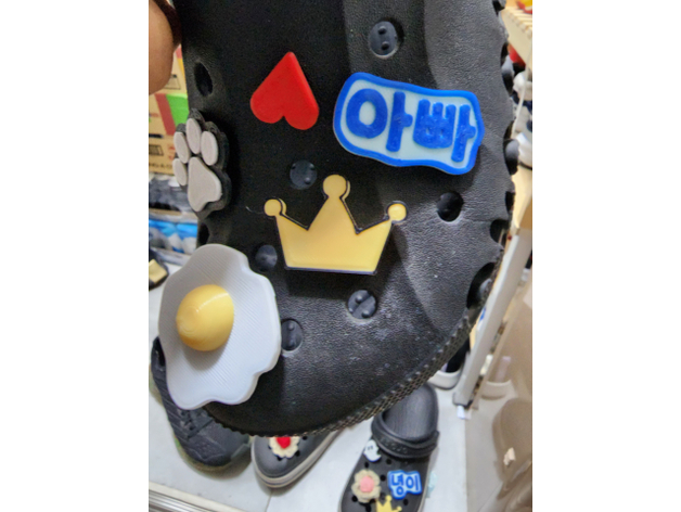 crown croc jibbitz