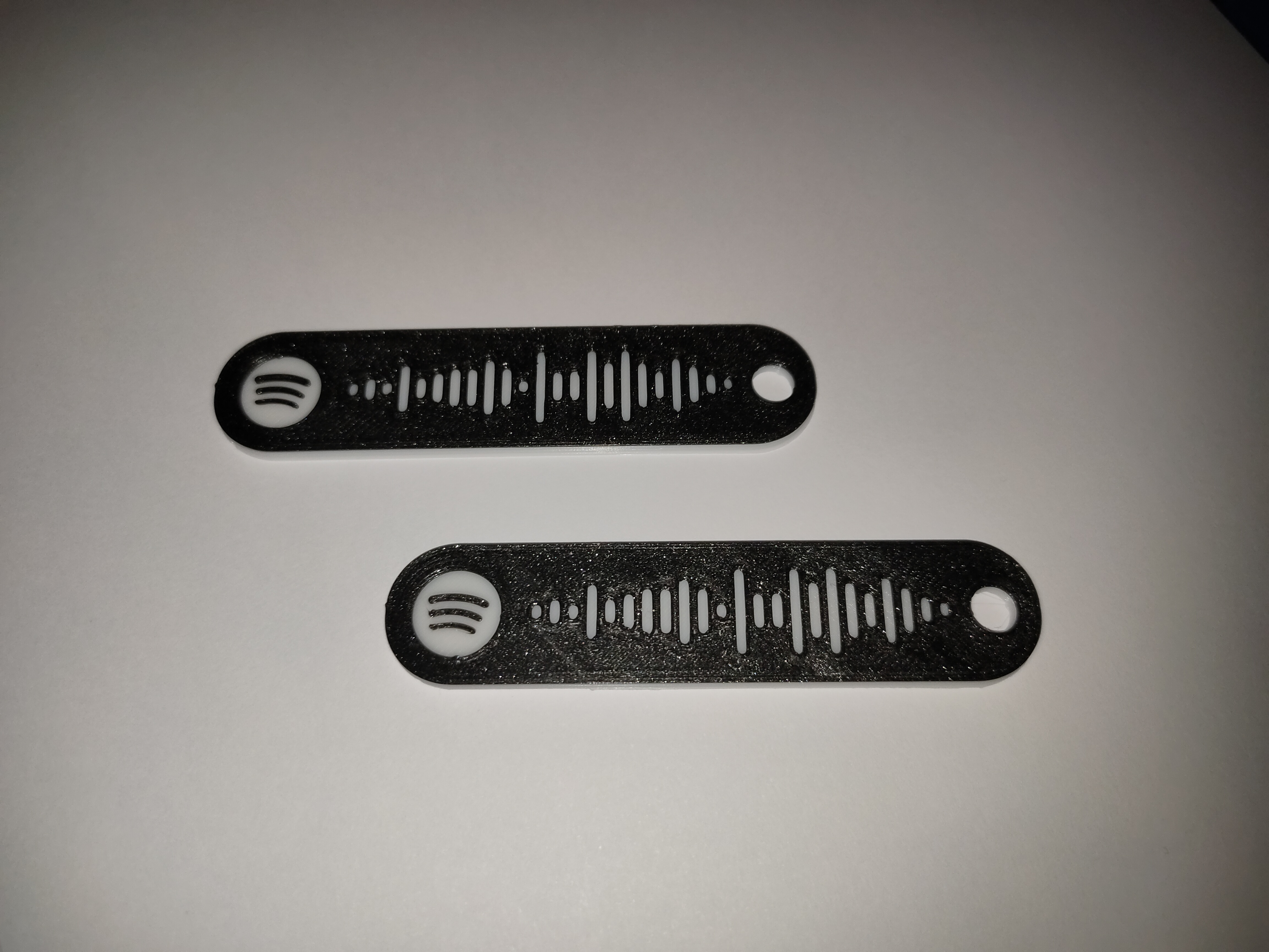 Spotify codes keychain
