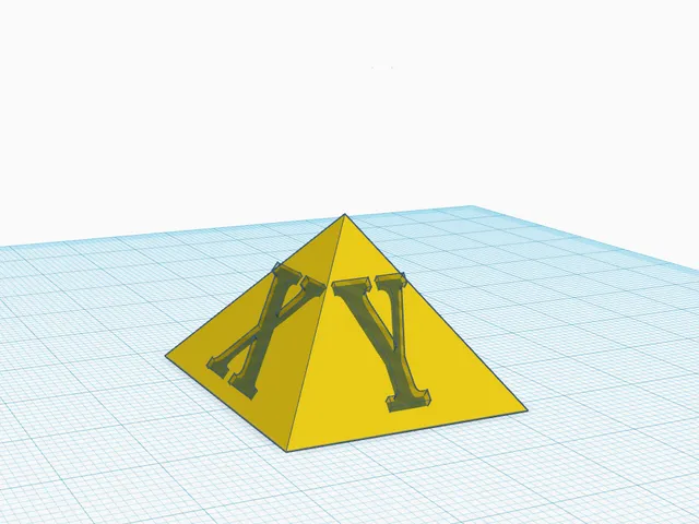 Calibration pyramid