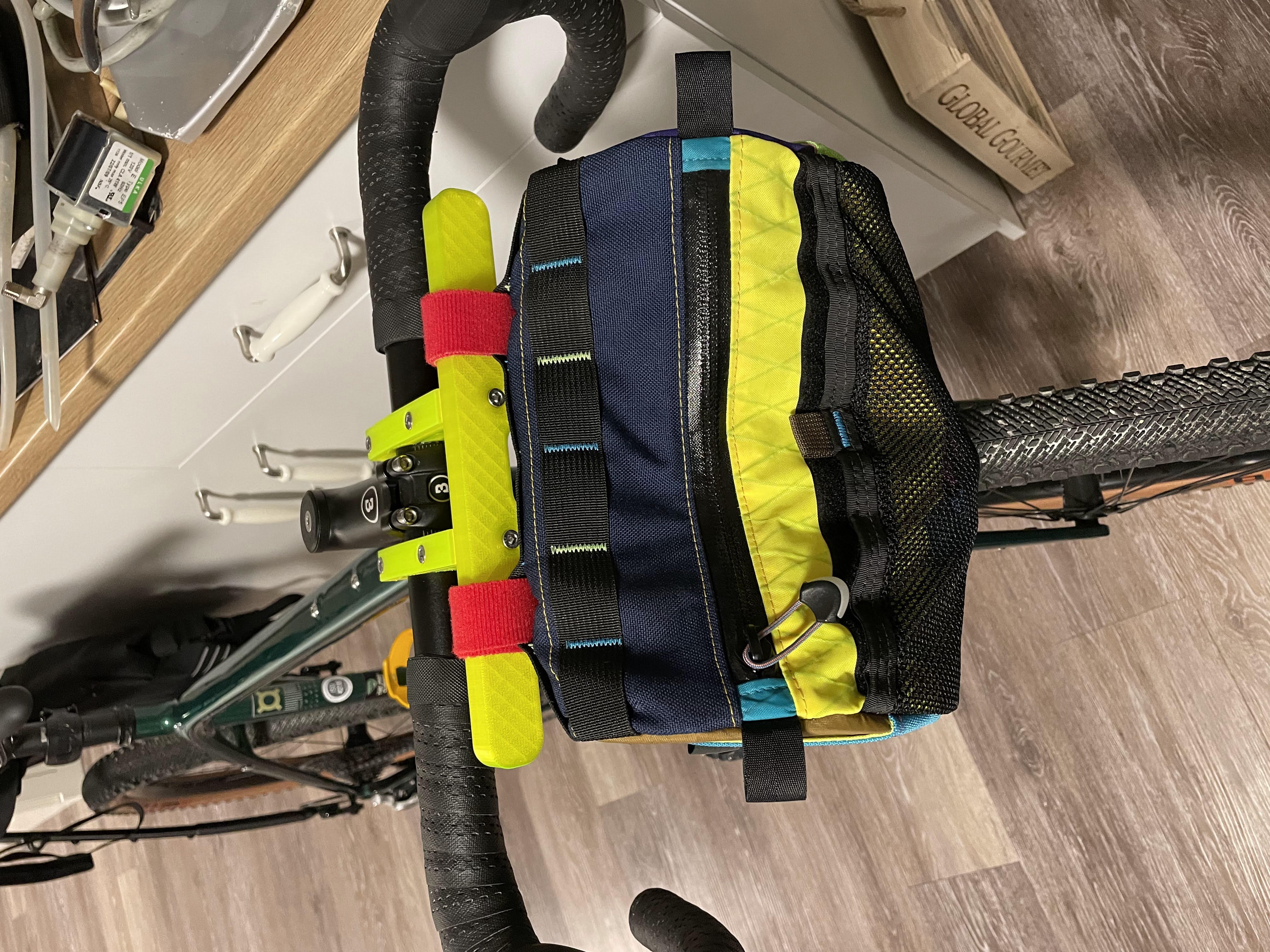 Bikepacking front rack by ahoward | Download free STL model ...
