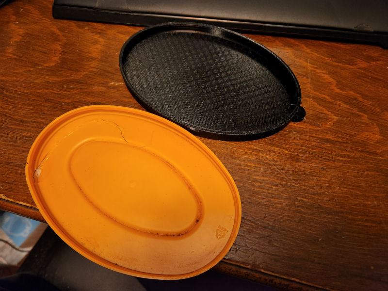 Dunkin Ground Coffee 27.5 oz Container Lid by Blake Haas Download