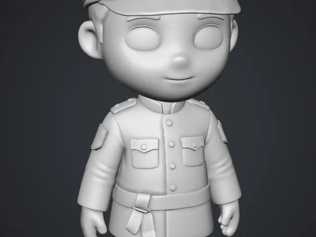 Polizei Spielfigur