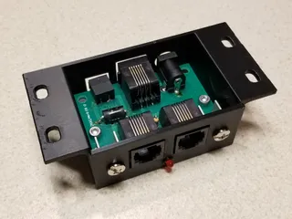 NCE DCC PowerCab Panel Mountable Case
