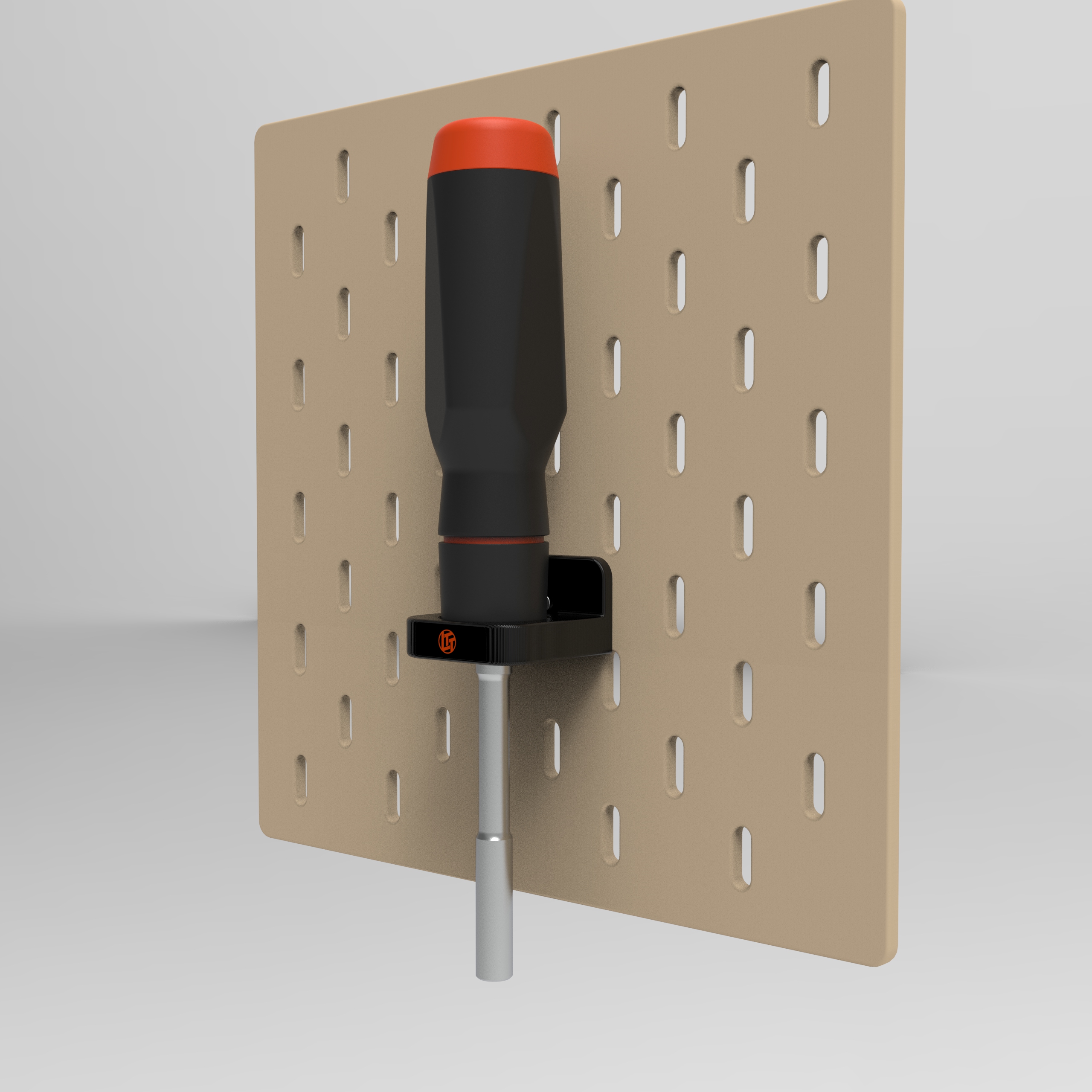 LTT Screwdriver Skadis Holder TNut by freejstn Download free STL