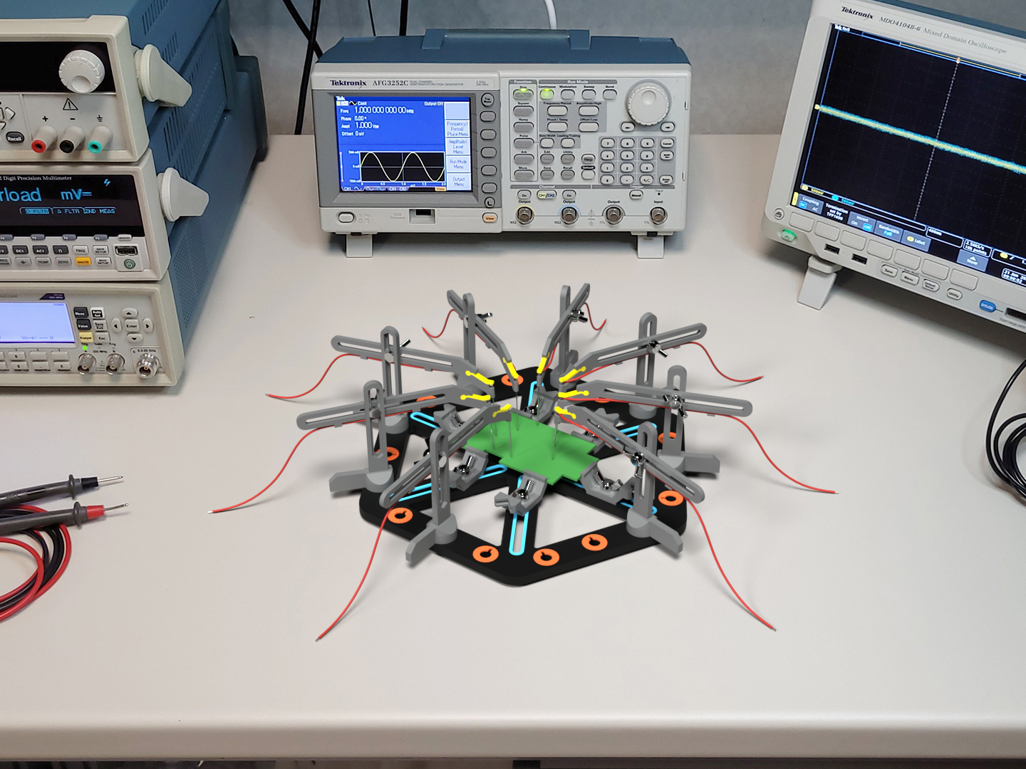 PCB Workstation Kit V1 With Needle Probes By Giufini Download Free sleeve-detailed-office-blouse