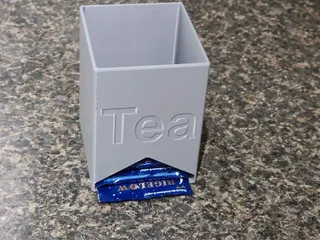 Tea bag dispenser by David, Download free STL model