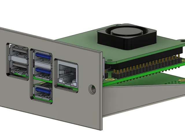 Raspberry Pi 4 Rackmount 2HE with SSD 2HU