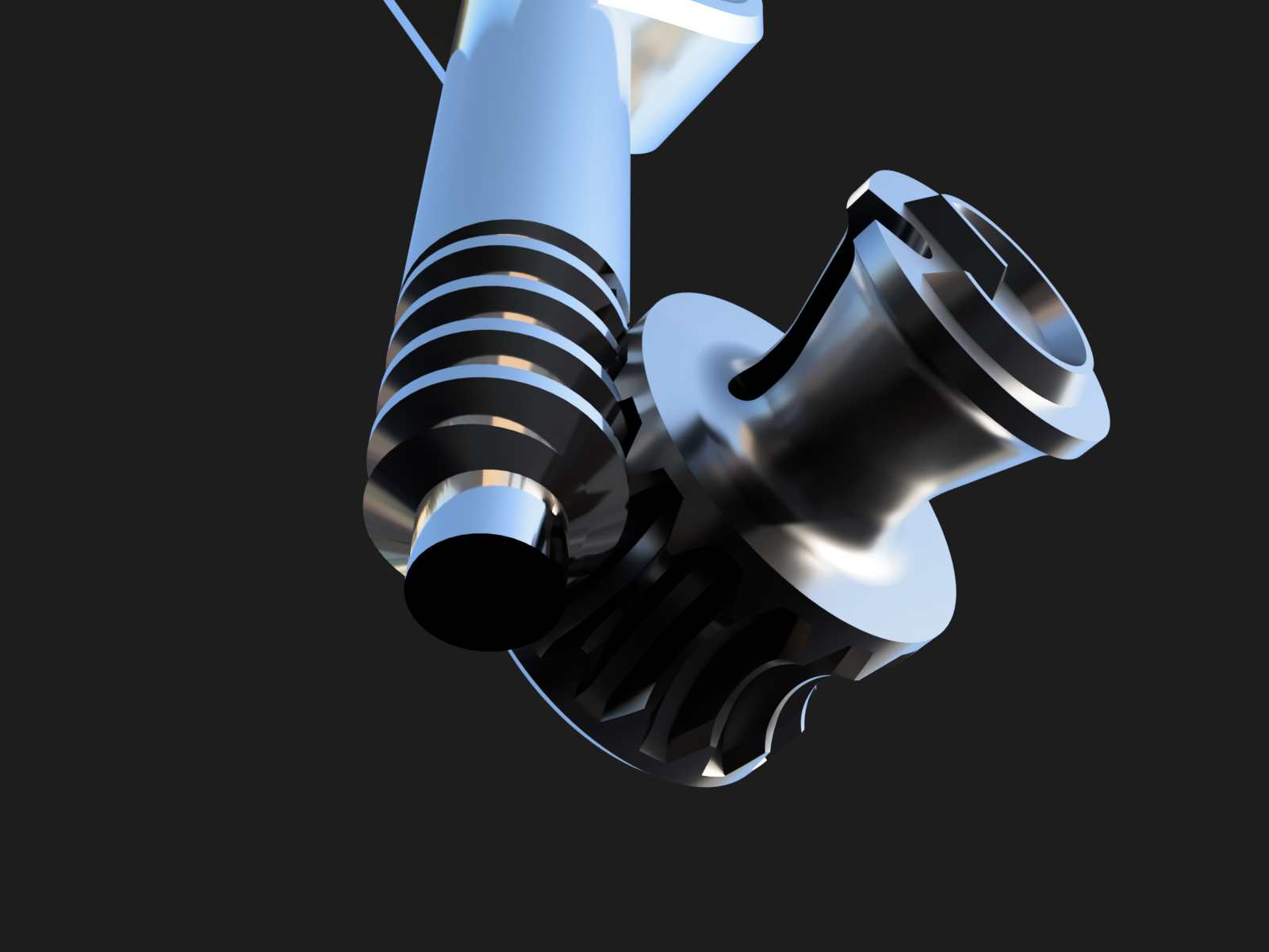 Ukulele tuning peg by Tomek Download free STL model