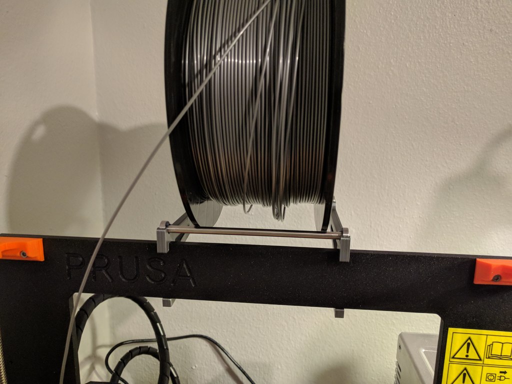 Filament Support For Prusa I3 Mk2 By Piratelab 