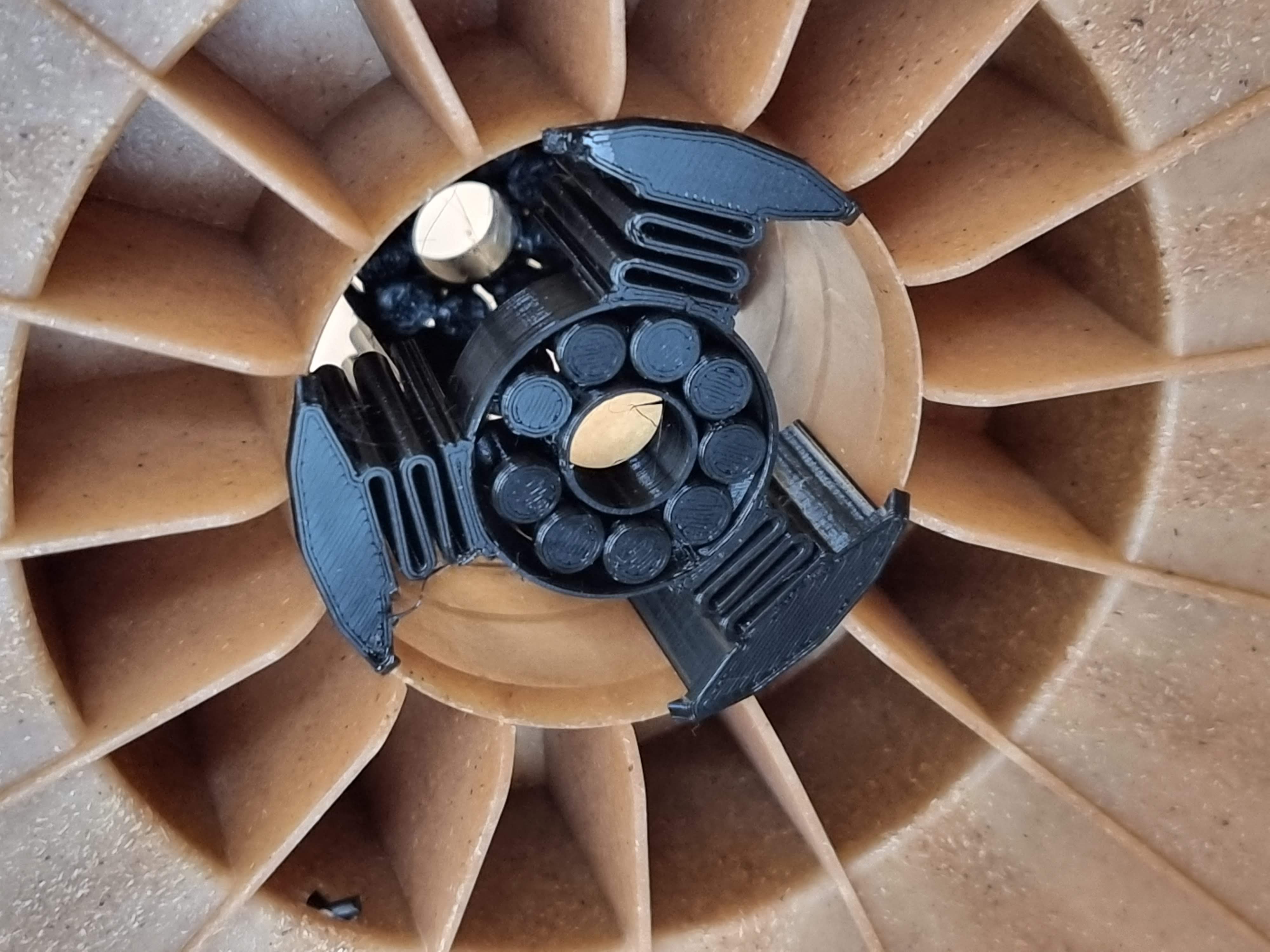 Elastic Spool Holder with Centric Bearing