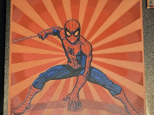 Spider-Man fun art poster 20x20 cm