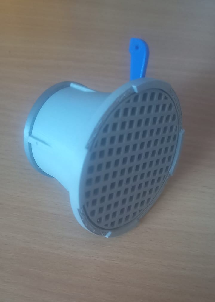 Firefighter suction strainer 1:1 3D model
