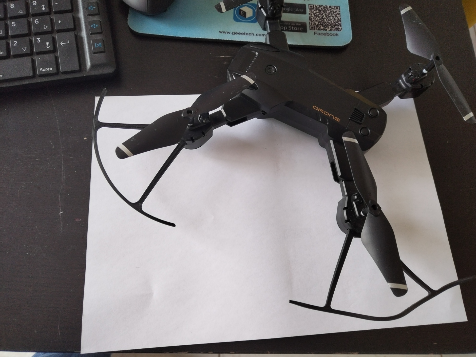 Drone prop guard / protection hélice drone